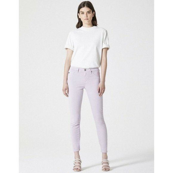 Adriano Goldschmied AG Purple The Legging Ankle Supper Skinny Jeans - Picture 1 of 6